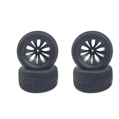 JYYTERD RC Teile Kompatibel Mit Wltoys 144001 124019 12428 104001 Für HBX 16889 SG1601 RC-Car-Upgrade-Teile 4 Stück 90 Mm Gummireifen Reifenrad JYYTERD RC Teile Kompatibel Mit Wltoys 144001 124019 12428 104001 Für HBX 16889 SG1601 RC-Car-Upgrade-Teile 4 Stück 90 Mm Gummireifen Reifenrad von JYYTERD