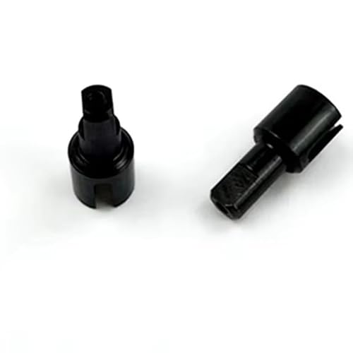 JYYTERD RC Teile Kompatibel Mit Wltoys 144001 144002 144010 124007 124016 124017 124018 124019 RC-Auto-Upgrade-Teile 4 Stück Metall-Differentialbecher Diffbecher(Black,2pcs) von hjuink