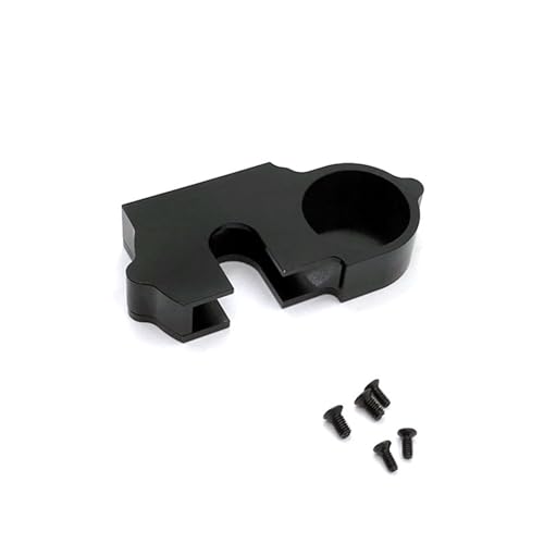 JYYTERD RC Teile Kompatibel Mit Wltoys 144001 144002 144010 124007 124016 124017 124018 124019 RC Auto Upgrade Teile Metall Untersetzungsgetriebe Abdeckung(Black) von JYYTERD
