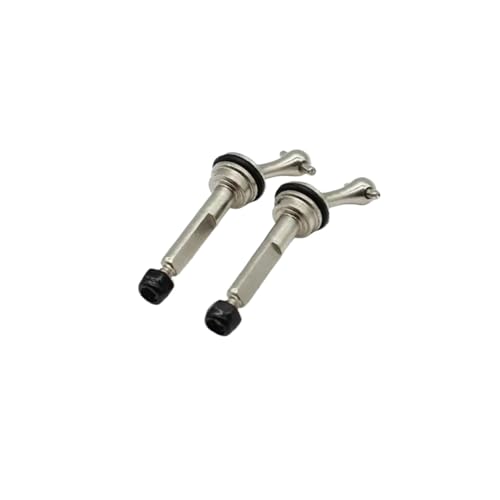 JYYTERD RC Teile Kompatibel Mit Wltoys 284161 1/28 RC Auto-Ersatzteil-Zubehör, 4-teilige Metall-Antriebswelle CVD-Antriebswelle 284161-2135(2pcs) von JYYTERD