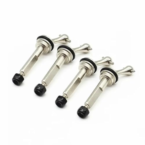 JYYTERD RC Teile Kompatibel Mit Wltoys 284161 1/28 RC Auto-Ersatzteil-Zubehör, 4-teilige Metall-Antriebswelle CVD-Antriebswelle 284161-2135(4pcs) von JYYTERD