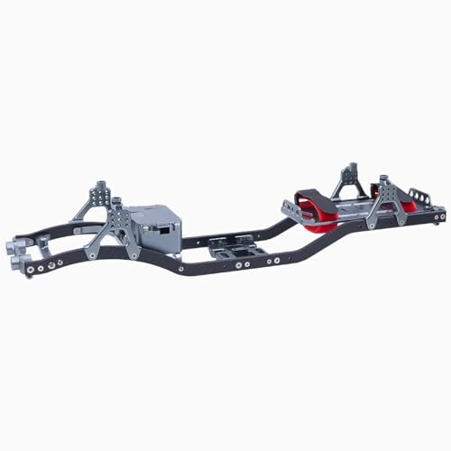 Kompatibel Mit Axial Für SCX10 II 90046 D90 1/10 RC Crawler Cars Upgrades Teile Zubehör 275 313 324 Mm Für Chassis-Trägerrahmen Zubehör Teile RC Autos(Gray) von JYYTERD
