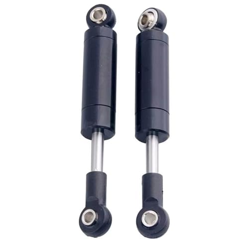 Kompatibel Mit Tamiya 1/10 RC Auto Fernbedienung Auto 2 Stück RC Teil Aluminiumlegierung Intern Für Federstoßdämpfer 82 Mm CC01 RC Stoßdämpfer(Black) von JYYTERD