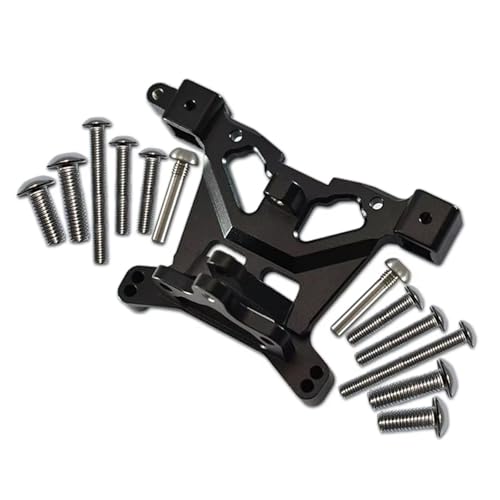 RC Auto Upgrade-Teile Kompatibel Mit Für traxxas Für E-Revo 2.0 86086-4 4X4 Für VXL Für Monster Truck 1/10 RC Auto Upgrade-Zubehör Hintere Karosseriehalterung Karosseriepfosten(Black) von JYYTERD