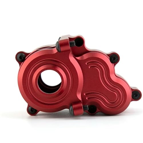 RC Auto Upgrade-Teile Kompatibel Mit Für traxxas Für E-Revo Für VXL 2.0 1/10 RC Für Modellauto-Getriebegehäuse-Shell-Abdeckung Differentialgetriebegehäuse 8691(Red) von hjuink