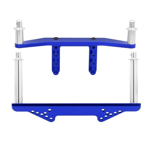 RC Auto Upgrade-Teile Kompatibel Mit Für traxxas Für Slash 2WD Für Rustler Für Stampede Für VXL 1/10 RC Auto Vorne Hinten Karosseriehalterungen Mit Karosseriepfosten Upgrade-Teile(Blue) von JYYTERD