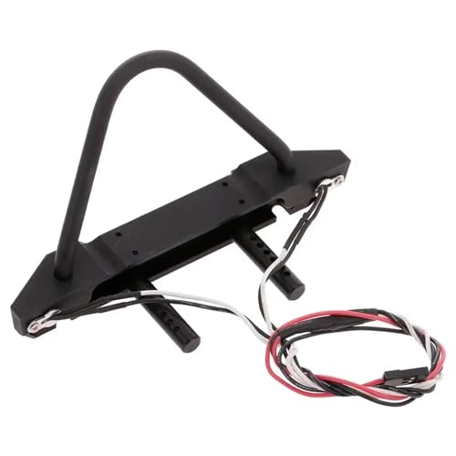 RC Auto Upgrade-Teile Kompatibel Mit Für traxxas Für TRX-4 Für Axial Für SCX10 II 90046 Metall Vorne Hinten Stoßstange Für RC Crawler Auto Upgrade Teile(Front) von JYYTERD