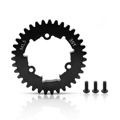 RC Auto Upgrade-Teile Kompatibel Mit Für traxxas X6S 8S Für XRT 1/5 RC-Auto, Für Universal-Stahlmotorzähne 12T Mit 35T Großen Zähnen, 1,5 Modul von JYYTERD