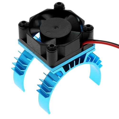 RC Auto Upgrade-Teile Kompatibel Mit Tamiya Für TT02 1/10 RC-Auto 540 550 3650 Motorkühlkörper RC-Teile Elektroauto-Motorkühlkörperabdeckung Lüfter RC Auto Upgrade-Teile Kompatibel Mit Tamiya Für TT02 1/10 RC-Auto 540 550 3650 Motorkühlkörper RC-Teile Elektroauto-Motorkühlkörperabdeckung Lüfter von JYYTERD