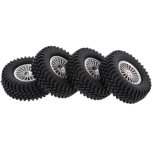 RC Teile Kompatibel Mit Axial Für SCX10 D90 Für Tamiya CC01 1/10 RC Für Rock Crawler 4 STÜCKE 98 Mm 1,9 Zoll Gummireifen Mit Schaumstoffeinlagen RC Teile Kompatibel Mit Axial Für SCX10 D90 Für Tamiya CC01 1/10 RC Für Rock Crawler 4 STÜCKE 98 Mm 1,9 Zoll Gummireifen Mit Schaumstoffeinlagen von JYYTERD