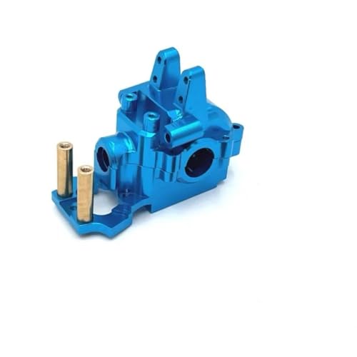RC Teile Kompatibel Mit MJX 14301 14302 14303 14209 14210 1/14 RC-Auto-Upgrade-Teile, Metall-Aluminium-Frontgetriebeabdeckung(Blue) von JYYTERD
