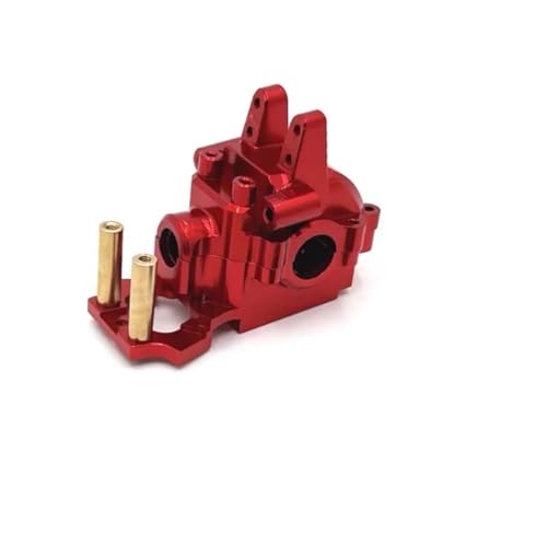 RC Teile Kompatibel Mit MJX 14301 14302 14303 14209 14210 1/14 RC-Auto-Upgrade-Teile, Metall-Aluminium-Frontgetriebeabdeckung(Red) von JYYTERD