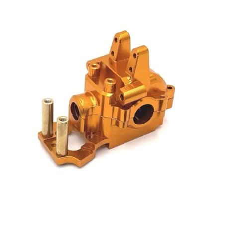 RC Teile Kompatibel Mit MJX 14301 14302 14303 14209 14210 1/14 RC-Auto-Upgrade-Teile, Metall-Aluminium-Frontgetriebeabdeckung(Yellow) von JYYTERD