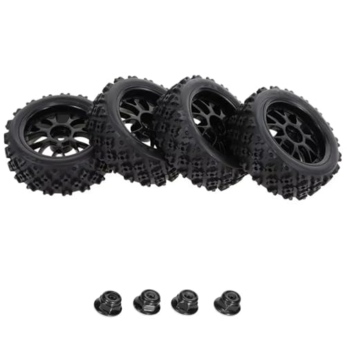 RC Teile Kompatibel Mit Redcat Für HPI Für Tamiya Für HSP 144001 94123 94122 CS 4 STÜCKE 65 Mm 1/10 On Road Reifen Räder Felgen 12 Mm Sechskantnabe(DLT015) von JYYTERD