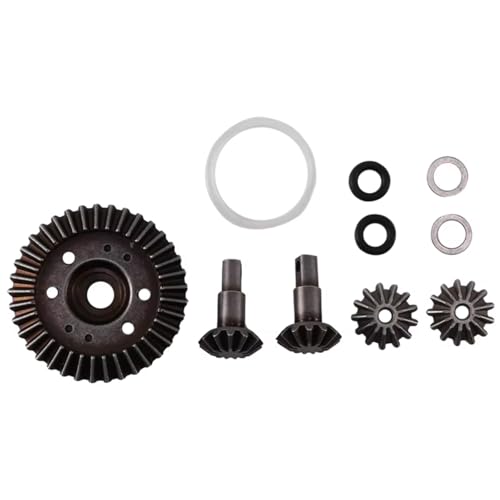 RC Teile Kompatibel Mit Traxxas Für Slash 4X4 Für REMO 1/10 RC-Auto-Upgrade-Teilezubehör Differentialgetriebebaugruppe Diff-Getriebesatz von hjuink
