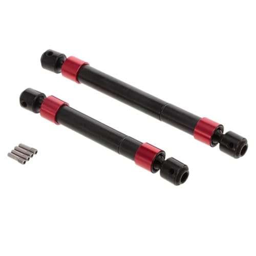 RC Teile Kompatibel Mit Traxxas Für TRX-4 Rc Auto-Upgrade-Teile 2 Stück Vordere Und Hintere Metallachse CVD-Antriebswelle RC Teile Kompatibel Mit Traxxas Für TRX-4 Rc Auto-Upgrade-Teile 2 Stück Vordere Und Hintere Metallachse CVD-Antriebswelle von JYYTERD