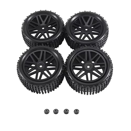 RC Teile Kompatibel Mit Wltoys 144001 144010 124007 124017 Für Tamiya Für HSP 1/10 1/12 1/14 RC Auto Off Road Für Buggy 4 Stücke 85Mm Reifen Rad Reifen(D) von JYYTERD