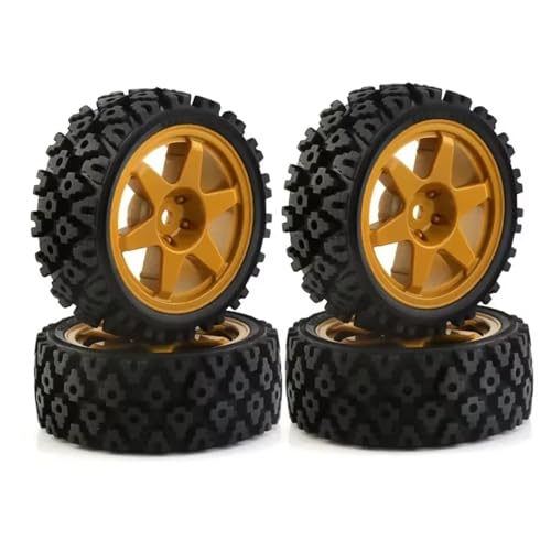 RC Upgrade Zubehör Kompatibel Mit HPI FW06 Für Tamiya Für TT01 Für TT02 XV-01 1/10 RC-Auto-Upgrade-Modifikationsteile Zubehör 4-teilige Reifen von hjuink