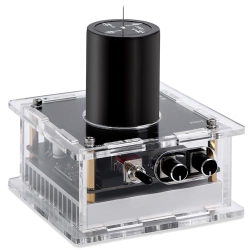 JZENT Bluetooth Musik Tesla Coil SSTC Desktop Spielzeug Plasma Lautsprecher Lichtbogengenerator Drahtlose Übertragung Lehre Demonstration Experiment Modell JE-08L von JZENT