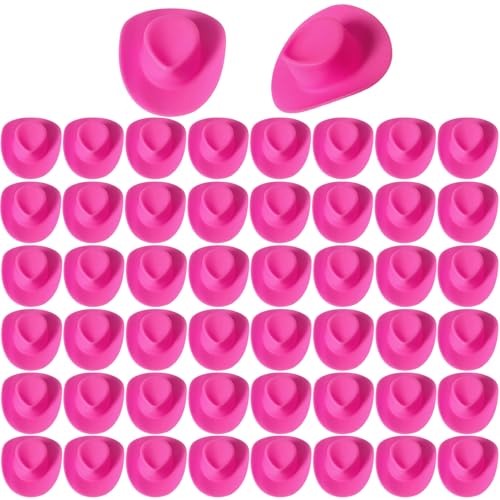 JZLEJC 50pcs Cowgirl Party Hüte, Mini Cowboy Hüte Plastik Western Cowgirl für Schmuck Herstellung von DIY Decoration Clothing Supplies JZLEJC 50pcs Cowgirl Party Hüte, Mini Cowboy Hüte Plastik Western Cowgirl für Schmuck Herstellung von DIY Decoration Clothing Supplies von JZLEJC