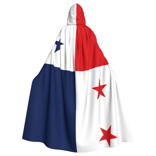 JZQZH Panama-Flagge, Halloween, Kapuzenumhang, Zauberer-Kostüm, geeignet für Maskerade, Karneval und Mottoparty JZQZH Panama-Flagge, Halloween, Kapuzenumhang, Zauberer-Kostüm, geeignet für Maskerade, Karneval und Mottoparty von JZQZH