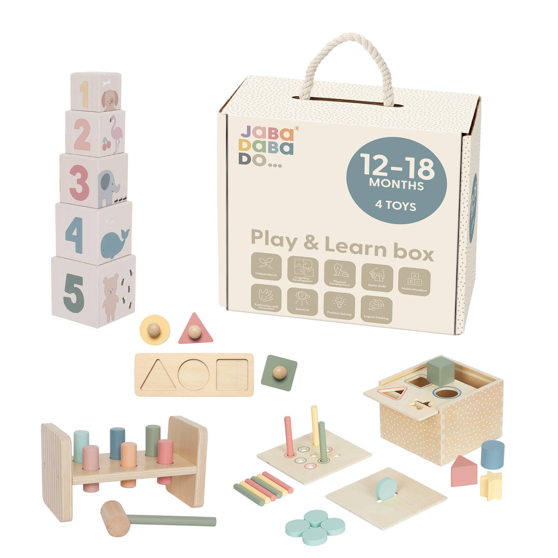 Jabadabado Activity-Set 12-18 Monate Jabadabado Activity-Set 12-18 Monate von Jabadabado