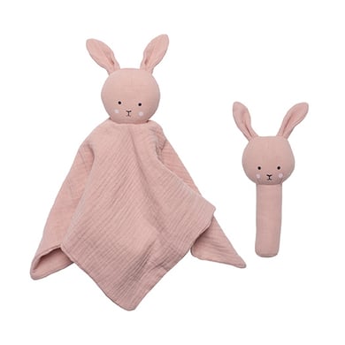 JaBaDaBaDo Geschenkset Schmusetuch, Rassel Bunny, Pink JaBaDaBaDo Geschenkset Schmusetuch, Rassel Bunny, Pink von JaBaDaBaDo