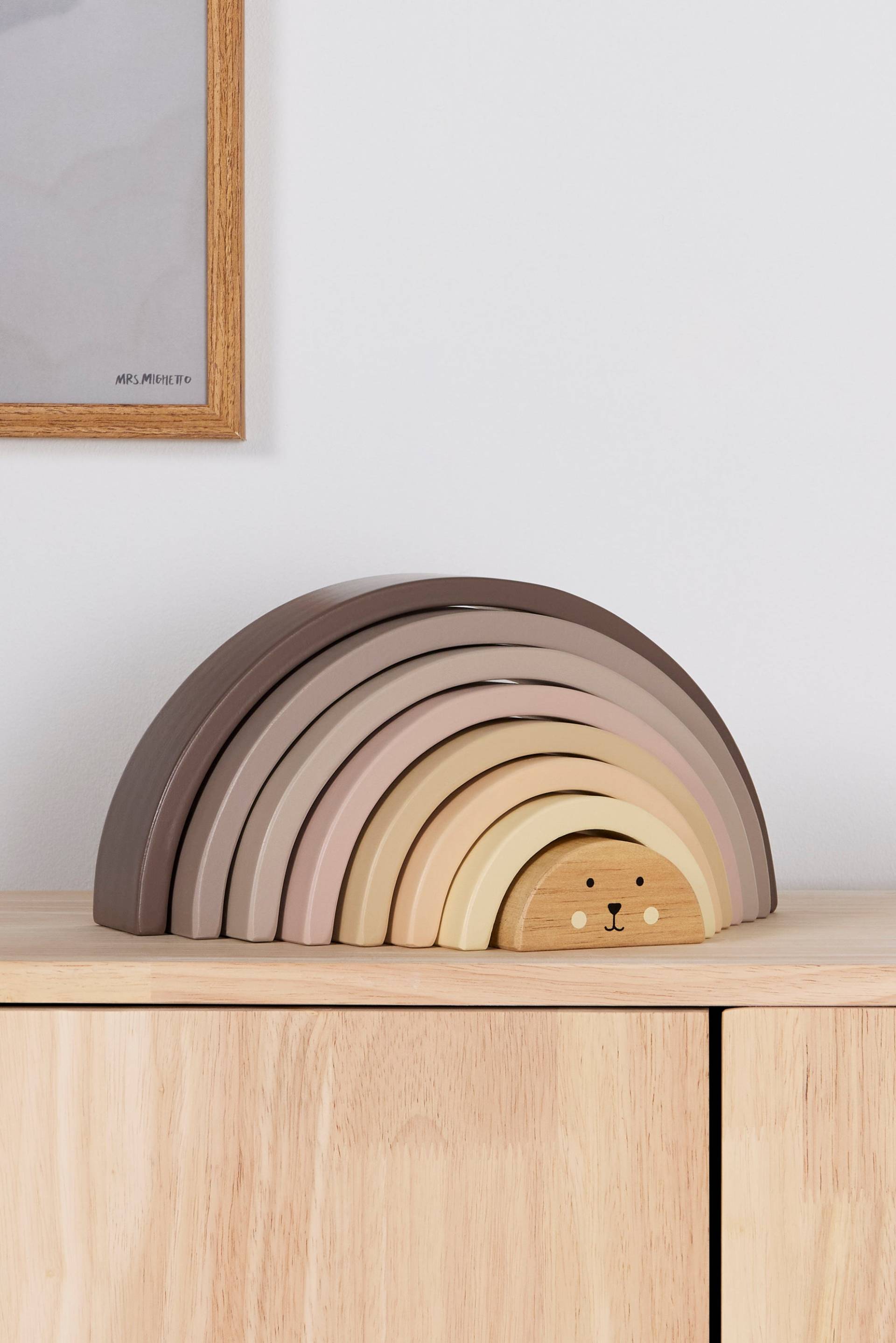 Jabadabado Stapelspielzeug Regenbogen, Babyspielzeug Jabadabado Stapelspielzeug Regenbogen, Babyspielzeug von Jabadabado