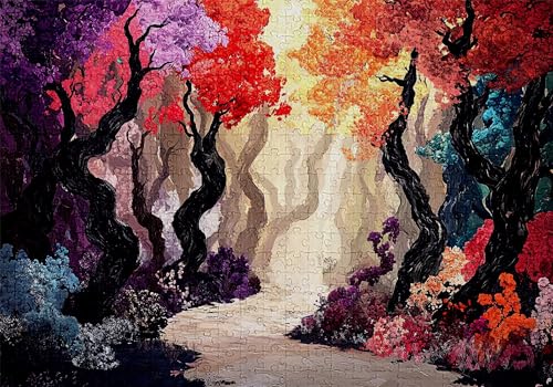 Puzzle 1000 Teile Abstrakt Puzzle Erwachsene Anspruchsvol Impossible Rätsel Wald 75x50cm DIY Classic Holz Jigsaw für Erwachsene und Kinder ab 14 Jahren, Verfügbar Als Geschenke für Frauen Männer C-13 Puzzle 1000 Teile Abstrakt Puzzle Erwachsene Anspruchsvol Impossible Rätsel Wald 75x50cm DIY Classic Holz Jigsaw für Erwachsene und Kinder ab 14 Jahren, Verfügbar Als Geschenke für Frauen Männer C-13 von Jaalinng