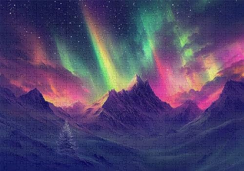Puzzle 1000 Teile Aurora Puzzle Erwachsene Anspruchsvol Impossible Rätsel Berg 75x50cm DIY Classic Holz Jigsaw für Erwachsene und Kinder ab 14 Jahren, Verfügbar Als Geschenke für Frauen Männer C-623 Puzzle 1000 Teile Aurora Puzzle Erwachsene Anspruchsvol Impossible Rätsel Berg 75x50cm DIY Classic Holz Jigsaw für Erwachsene und Kinder ab 14 Jahren, Verfügbar Als Geschenke für Frauen Männer C-623 von Jaalinng