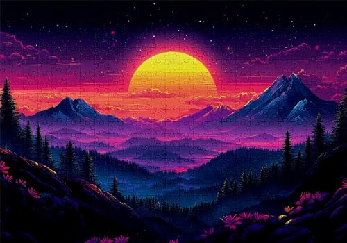 Puzzle 1000 Teile Berg Puzzle Erwachsene Anspruchsvol Impossible Rätsel Mond 75x50cm Diy Kit Classic Holz jigsaw für Erwachsene und Kinder ab 14 Jahren,Auch Verfügbar Geschenke für Frauen Männer C-699 Puzzle 1000 Teile Berg Puzzle Erwachsene Anspruchsvol Impossible Rätsel Mond 75x50cm Diy Kit Classic Holz jigsaw für Erwachsene und Kinder ab 14 Jahren,Auch Verfügbar Geschenke für Frauen Männer C-699 von Jaalinng