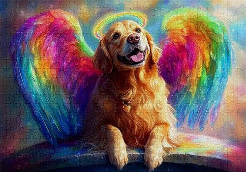 Puzzle 1000 Teile Engel Puzzle Erwachsene Anspruchsvol Impossible Rätsel Hund 75x50cm Diy Kit Classic Holz jigsaw für Erwachsene und Kinder ab 14 Jahren,Verfügbar Als Geschenke für Frauen Männer C-453 Puzzle 1000 Teile Engel Puzzle Erwachsene Anspruchsvol Impossible Rätsel Hund 75x50cm Diy Kit Classic Holz jigsaw für Erwachsene und Kinder ab 14 Jahren,Verfügbar Als Geschenke für Frauen Männer C-453 von Jaalinng