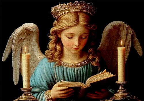 Puzzle 1000 Teile Engel Puzzle Erwachsene Anspruchsvol Impossible Rätsel Mädchen 75x50cm Diy Classic Holz jigsaw für Erwachsene und Kinder ab 14 Jahren, Verfügbar Als Geschenke für Frauen Männer C-918 Puzzle 1000 Teile Engel Puzzle Erwachsene Anspruchsvol Impossible Rätsel Mädchen 75x50cm Diy Classic Holz jigsaw für Erwachsene und Kinder ab 14 Jahren, Verfügbar Als Geschenke für Frauen Männer C-918 von Jaalinng