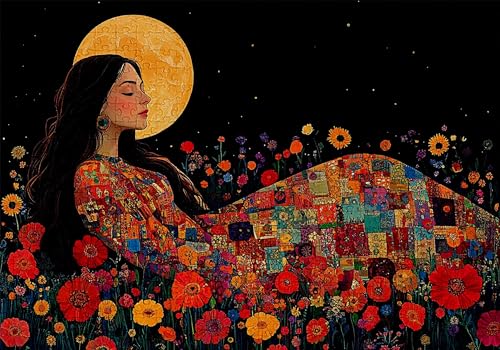 Puzzle 1000 Teile Frau Puzzle Erwachsene Anspruchsvol Impossible Rätsel Blumen 75x50cm Diy Kit Classic Holz jigsaw für Erwachsene und Kinder ab 14 Jahren,Verfügbar Als Geschenke für Frauen Männer C-52 Puzzle 1000 Teile Frau Puzzle Erwachsene Anspruchsvol Impossible Rätsel Blumen 75x50cm Diy Kit Classic Holz jigsaw für Erwachsene und Kinder ab 14 Jahren,Verfügbar Als Geschenke für Frauen Männer C-52 von Jaalinng