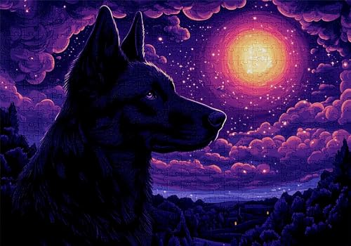 Puzzle 1000 Teile Karikatur Puzzle Erwachsene Anspruchsvol Impossible Rätsel Hund 75x50cm Diy Kit Classic Holz jigsaw für Erwachsene und Kinder ab 14 Jahren, Auch Als Geschenke für Frauen Männer C-351 Puzzle 1000 Teile Karikatur Puzzle Erwachsene Anspruchsvol Impossible Rätsel Hund 75x50cm Diy Kit Classic Holz jigsaw für Erwachsene und Kinder ab 14 Jahren, Auch Als Geschenke für Frauen Männer C-351 von Jaalinng