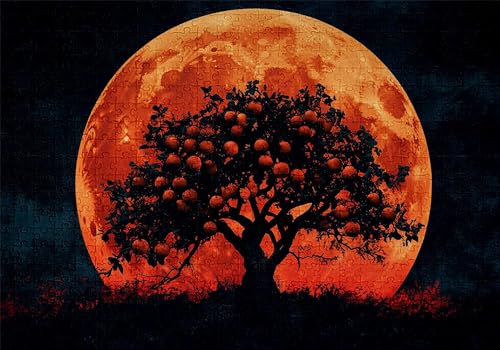 Puzzle 1000 Teile Mond Puzzle Erwachsene Anspruchsvol Impossible Rätsel Baum 75x50cm Diy Kit Classic Holz jigsaw für Erwachsene und Kinder ab 14 Jahren,Auch Verfügbar Geschenke für Frauen Männer C-798 Puzzle 1000 Teile Mond Puzzle Erwachsene Anspruchsvol Impossible Rätsel Baum 75x50cm Diy Kit Classic Holz jigsaw für Erwachsene und Kinder ab 14 Jahren,Auch Verfügbar Geschenke für Frauen Männer C-798 von Jaalinng