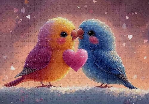 Puzzle 1000 Teile Niedlich Puzzle Erwachsene Anspruchsvol Impossible Rätsel Vogel 75x50cm Diy Kit Classic Holz jigsaw für Erwachsene und Kinder ab 14 Jahren, Auch Als Geschenke für Frauen Männer C-753 Puzzle 1000 Teile Niedlich Puzzle Erwachsene Anspruchsvol Impossible Rätsel Vogel 75x50cm Diy Kit Classic Holz jigsaw für Erwachsene und Kinder ab 14 Jahren, Auch Als Geschenke für Frauen Männer C-753 von Jaalinng