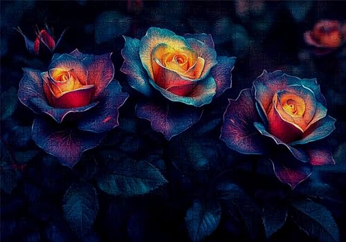 Puzzle 1000 Teile Rose Puzzle Erwachsene Anspruchsvol Impossible Rätsel Blumen 75x50cm DIY Classic Holz Jigsaw für Erwachsene und Kinder ab 14 Jahren, Verfügbar Als Geschenke für Frauen Männer C-221 Puzzle 1000 Teile Rose Puzzle Erwachsene Anspruchsvol Impossible Rätsel Blumen 75x50cm DIY Classic Holz Jigsaw für Erwachsene und Kinder ab 14 Jahren, Verfügbar Als Geschenke für Frauen Männer C-221 von Jaalinng