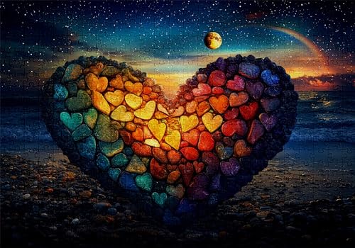 Puzzle 1000 Teile Strand Puzzle Erwachsene Anspruchsvol Impossible Rätsel Liebe 75x50cm DIY Classic Holz Jigsaw für Erwachsene und Kinder ab 14 Jahren, Verfügbar Als Geschenke für Frauen Männer C-66 Puzzle 1000 Teile Strand Puzzle Erwachsene Anspruchsvol Impossible Rätsel Liebe 75x50cm DIY Classic Holz Jigsaw für Erwachsene und Kinder ab 14 Jahren, Verfügbar Als Geschenke für Frauen Männer C-66 von Jaalinng