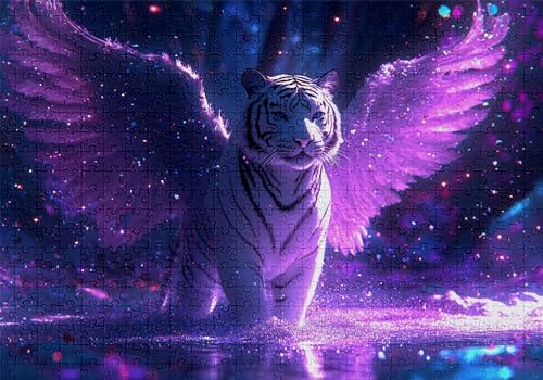 Puzzle 1000 Teile Tiger Puzzle Erwachsene Anspruchsvol Impossible Rätsel Flügel 75x50cm DIY Classic Holz Jigsaw für Erwachsene und Kinder ab 14 Jahren, Verfügbar Als Geschenke für Frauen Männer C-828 Puzzle 1000 Teile Tiger Puzzle Erwachsene Anspruchsvol Impossible Rätsel Flügel 75x50cm DIY Classic Holz Jigsaw für Erwachsene und Kinder ab 14 Jahren, Verfügbar Als Geschenke für Frauen Männer C-828 von Jaalinng