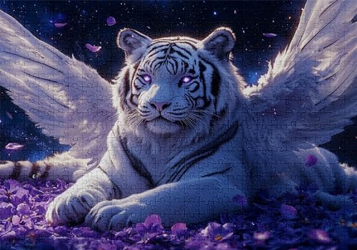 Puzzle 1000 Teile Tiger Puzzle Erwachsene Anspruchsvol Impossible Rätsel Tier 75x50cm Diy Kit Classic Holz jigsaw für Erwachsene und Kinder ab 14 Jahren,Verfügbar Als Geschenke für Frauen Männer C-209 Puzzle 1000 Teile Tiger Puzzle Erwachsene Anspruchsvol Impossible Rätsel Tier 75x50cm Diy Kit Classic Holz jigsaw für Erwachsene und Kinder ab 14 Jahren,Verfügbar Als Geschenke für Frauen Männer C-209 von Jaalinng
