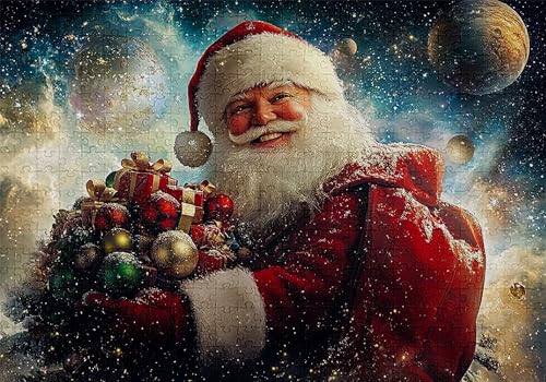 Puzzle 1000 Teile Weihnachtsmann Puzzle Erwachsene Anspruchsvol Impossible Rätsel Festival 75x50cm DIY Classic Holz Jigsaw für Erwachsene und Kinder ab 14 Jahren, Auch Geschenke Frauen Männer C-277 Puzzle 1000 Teile Weihnachtsmann Puzzle Erwachsene Anspruchsvol Impossible Rätsel Festival 75x50cm DIY Classic Holz Jigsaw für Erwachsene und Kinder ab 14 Jahren, Auch Geschenke Frauen Männer C-277 von Jaalinng