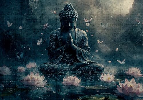 Puzzle 1000 Teile Zen Puzzle Erwachsene Anspruchsvol Impossible Rätsel Religion 75x50cm DIY Classic Holz Jigsaw für Erwachsene und Kinder ab 14 Jahren, Verfügbar Als Geschenke für Frauen Männer C-260 Puzzle 1000 Teile Zen Puzzle Erwachsene Anspruchsvol Impossible Rätsel Religion 75x50cm DIY Classic Holz Jigsaw für Erwachsene und Kinder ab 14 Jahren, Verfügbar Als Geschenke für Frauen Männer C-260 von Jaalinng