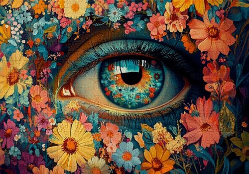 Puzzle 1500 Teile Auge Puzzle Erwachsene Anspruchsvol Impossible Rätsel Blumen 87x57cm Diy Kit Classic Holz jigsaw für Erwachsene und Kinder ab 14 Jahren,Verfügbar Als Geschenke für Frauen Männer C-48 Puzzle 1500 Teile Auge Puzzle Erwachsene Anspruchsvol Impossible Rätsel Blumen 87x57cm Diy Kit Classic Holz jigsaw für Erwachsene und Kinder ab 14 Jahren,Verfügbar Als Geschenke für Frauen Männer C-48 von Jaalinng