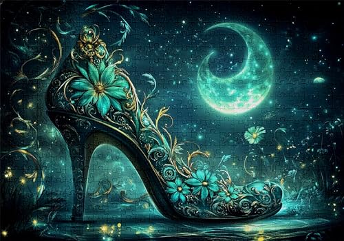 Puzzle 1500 Teile Hoher Absatz Puzzle Erwachsene Anspruchsvol Impossible Rätsel Mond 87x57cm DIY Kit Classic Holz Jigsaw für Erwachsene und Kinder ab 14 Jahren, Auch Geschenke für Frauen Männer C-911 Puzzle 1500 Teile Hoher Absatz Puzzle Erwachsene Anspruchsvol Impossible Rätsel Mond 87x57cm DIY Kit Classic Holz Jigsaw für Erwachsene und Kinder ab 14 Jahren, Auch Geschenke für Frauen Männer C-911 von Jaalinng