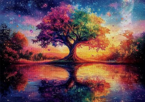 Puzzle 1500 Teile Landschaft Puzzle Erwachsene Anspruchsvol Impossible Rätsel Baum 87x57cm DIY Kit Classic Holz Jigsaw für Erwachsene und Kinder ab 14 Jahren, Auch Geschenke für Frauen Männer C-395 Puzzle 1500 Teile Landschaft Puzzle Erwachsene Anspruchsvol Impossible Rätsel Baum 87x57cm DIY Kit Classic Holz Jigsaw für Erwachsene und Kinder ab 14 Jahren, Auch Geschenke für Frauen Männer C-395 von Jaalinng