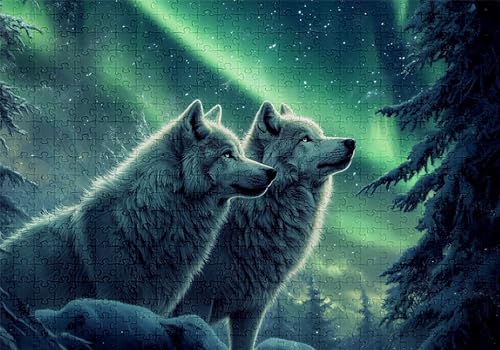Puzzle 1500 Teile Wolf Puzzle Erwachsene Anspruchsvol Impossible Rätsel Aurora 87x57cm DIY Classic Holz Jigsaw für Erwachsene und Kinder ab 14 Jahren, Verfügbar Als Geschenke für Frauen Männer C-765 Puzzle 1500 Teile Wolf Puzzle Erwachsene Anspruchsvol Impossible Rätsel Aurora 87x57cm DIY Classic Holz Jigsaw für Erwachsene und Kinder ab 14 Jahren, Verfügbar Als Geschenke für Frauen Männer C-765 von Jaalinng