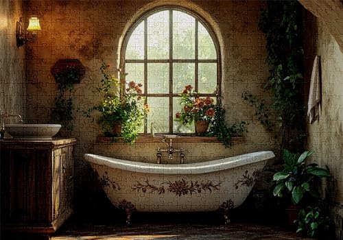 Puzzle 200 Teile Badezimmer Puzzle Erwachsene Anspruchsvol Impossible Rätsel Grüne Pflanzen 35x25cm DIY Classic Holz Jigsaw für Erwachsene und Kinder ab 14 Jahren, Auch Geschenke Frauen Männer C-69 Puzzle 200 Teile Badezimmer Puzzle Erwachsene Anspruchsvol Impossible Rätsel Grüne Pflanzen 35x25cm DIY Classic Holz Jigsaw für Erwachsene und Kinder ab 14 Jahren, Auch Geschenke Frauen Männer C-69 von Jaalinng