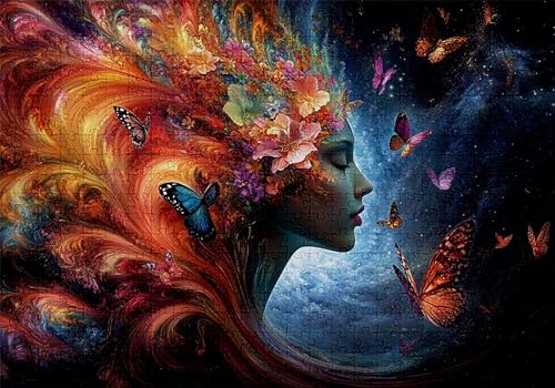 Puzzle 200 Teile Frau Puzzle Erwachsene Anspruchsvol Impossible Rätsel Schmetterling 35x25cm DIY Kit Classic Holz Jigsaw für Erwachsene und Kinder ab 14 Jahren, Auch Geschenke für Frauen Männer C-15 Puzzle 200 Teile Frau Puzzle Erwachsene Anspruchsvol Impossible Rätsel Schmetterling 35x25cm DIY Kit Classic Holz Jigsaw für Erwachsene und Kinder ab 14 Jahren, Auch Geschenke für Frauen Männer C-15 von Jaalinng
