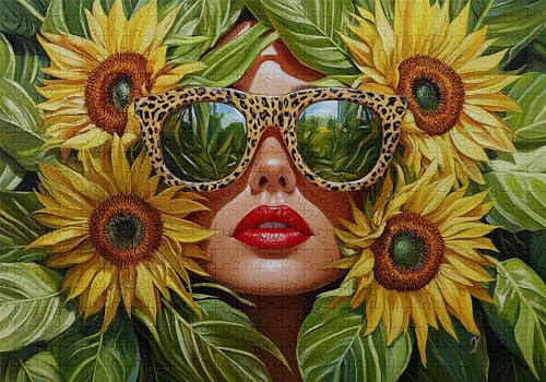 Puzzle 200 Teile Frau Puzzle Erwachsene Anspruchsvol Impossible Rätsel Sonnenblume 35x25cm DIY Kit Classic Holz Jigsaw für Erwachsene und Kinder ab 14 Jahren, Auch Geschenke für Frauen Männer C-642 Puzzle 200 Teile Frau Puzzle Erwachsene Anspruchsvol Impossible Rätsel Sonnenblume 35x25cm DIY Kit Classic Holz Jigsaw für Erwachsene und Kinder ab 14 Jahren, Auch Geschenke für Frauen Männer C-642 von Jaalinng